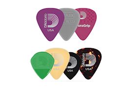 DADDARIO - 1XVP4-5 GITAAR PLECTRA SET MEDIUM (7)